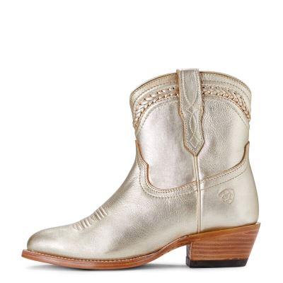 Ariat Legacy R Toe - Western Laarzen Metal Goud Dames - 17579-909